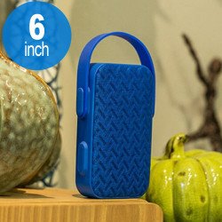 Portable Bluetooth Speaker MY220 with Microphone (Blue)